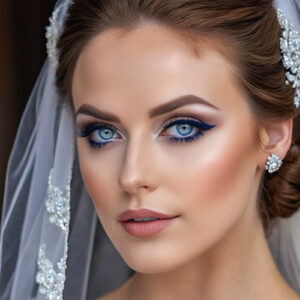 maquillaje mujer boda ojos azules